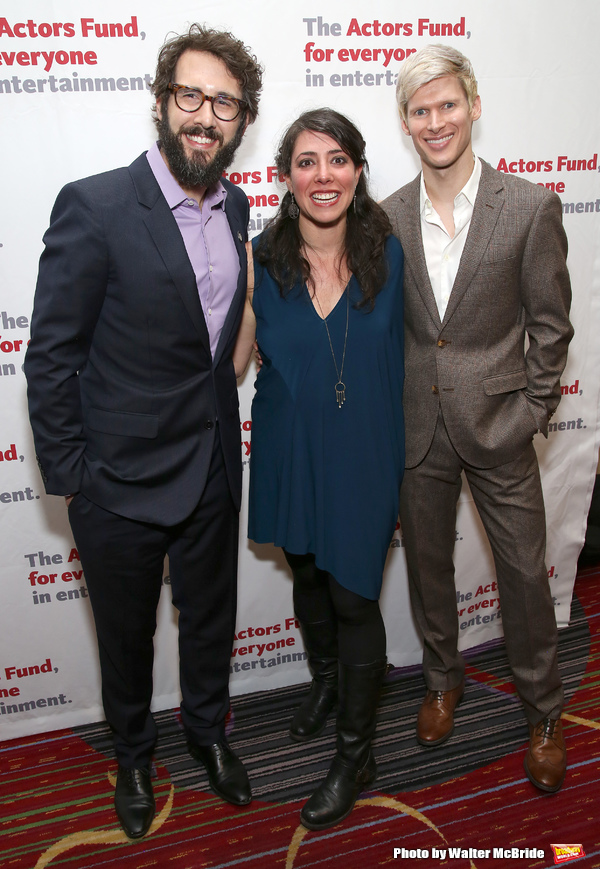 Josh Groban, Rachel Chavkin and Lucas Steele  Photo