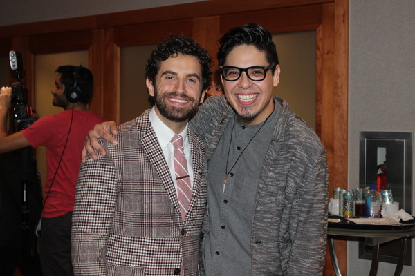 Brandon Uranowitz and George Salazar Photo