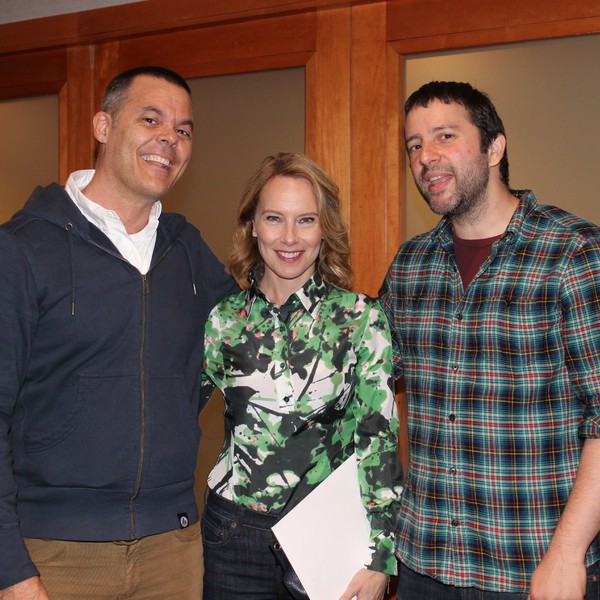 Adam Block, Amy Ryan and Itamar Moses Photo