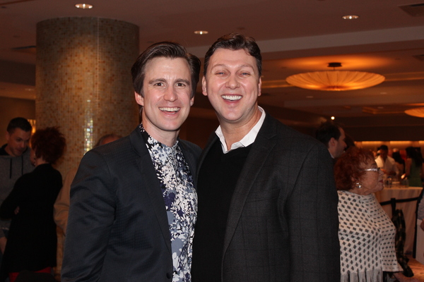 Gavin Creel and Warren Carlyle Photo