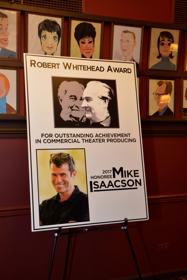 Photo Coverage: Producer Mike Isaacson Awarded Commercial Theatre Institute's Robert Whitehead Award  Image