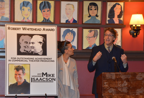 Photo Coverage: Producer Mike Isaacson Awarded Commercial Theatre Institute's Robert Whitehead Award  Image