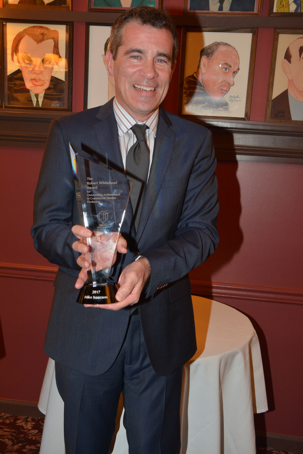 Photo Coverage: Producer Mike Isaacson Awarded Commercial Theatre Institute's Robert Whitehead Award Image