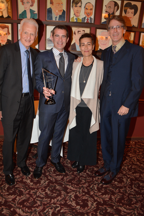 Tom Viertel, Mike Isaacson, Jeanine Tesori and Dick Scanlan Photo