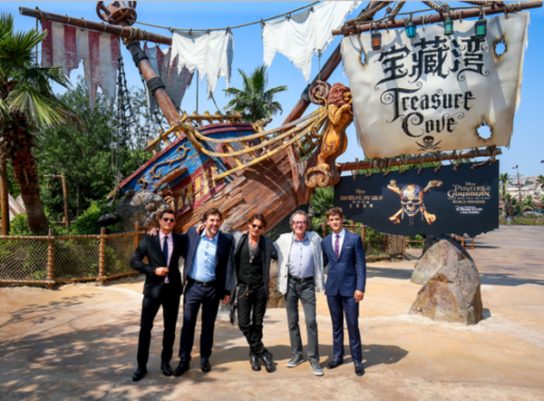 Photo Flash: Johnny Depp, Orlando Bloom & More Attend PIRATES OF THE CARIBBEAN: DEAD MEN TELL NO TALES Shanghai Premiere Image
