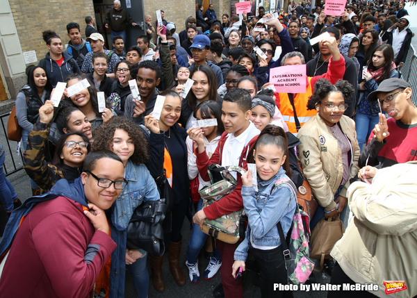 Photo Coverage: Students Get a History Lesson at the Latest #EduHam Matinee Image