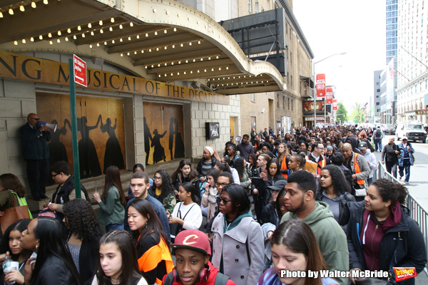 Photo Coverage: Students Get a History Lesson at the Latest #EduHam Matinee Image