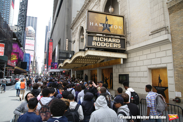 Photo Coverage: Students Get a History Lesson at the Latest #EduHam Matinee Image