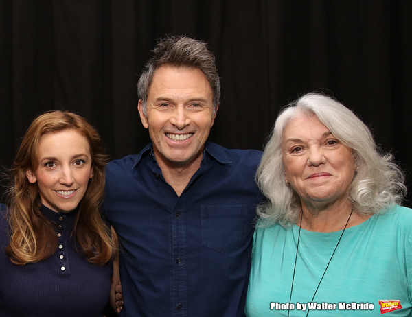 Photo Coverage: Tim and Tyne Daly Prep for DOWNSTAIRS Dorset Theatre Festival Image