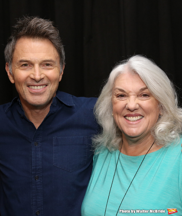 Photo Coverage: Tim and Tyne Daly Prep for DOWNSTAIRS Dorset Theatre Festival Image