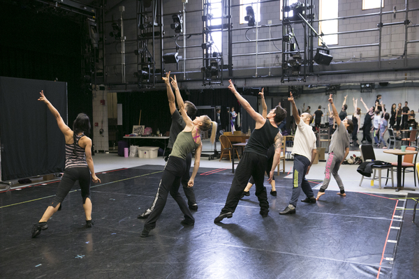 Photo Flash: Sergio Trujillo and More in Rehearsal for ARRABAL at A.R.T. Image