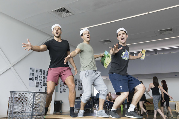 Photo Flash: In Rehearsals for ON THE TOWN at Regent's Park Open Air Theatre Image