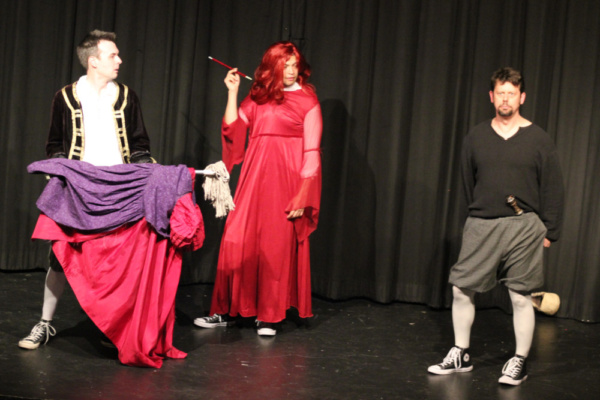 Photo Flash: Two Casts Bring COMPLETE WORKS OF WILLIAM SHAKESPEARE (ABRIDGED) to Playhouse 1960 
