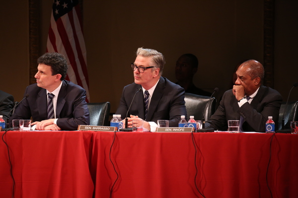 Photo Flash: Alec Baldwin, Ellen Burstyn, Raul Esparza and More Bring Trump Hearings to the Stage in ALL THE PRESIDENT'S MEN? at Town Hall Image