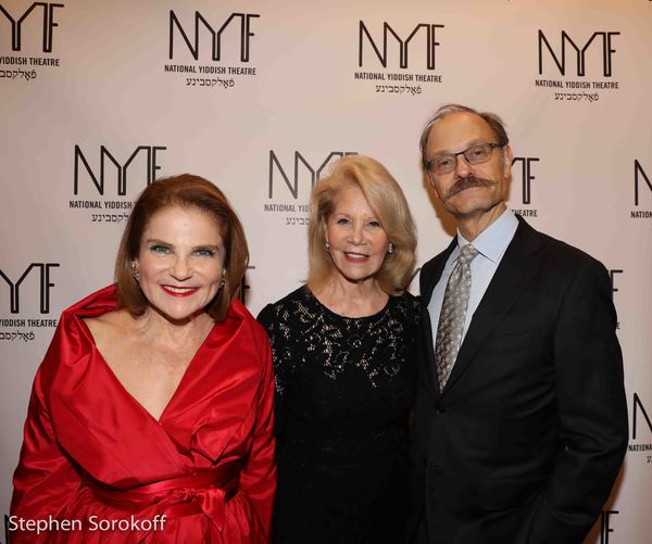 Tovah Feldshuh, Daryl Roth, David Hyde Pierce Photo