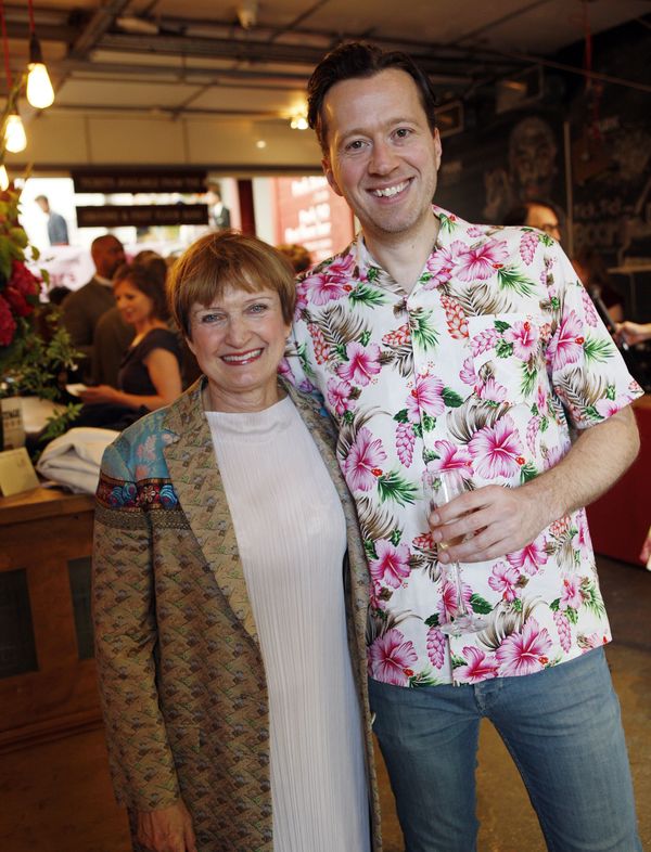 Baroness Tessa Jowell and Jez Bond Photo