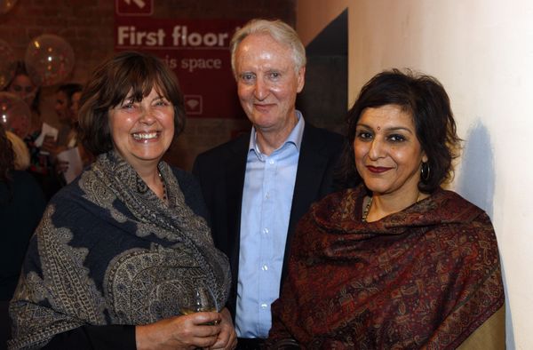 Greta Scacchi, Hugh Fraser and Meera Syal Photo