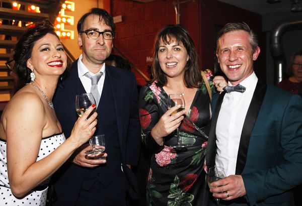 Melli Marie, Alistair McGowan, Katherine Jakeways and Ian Hallard Photo