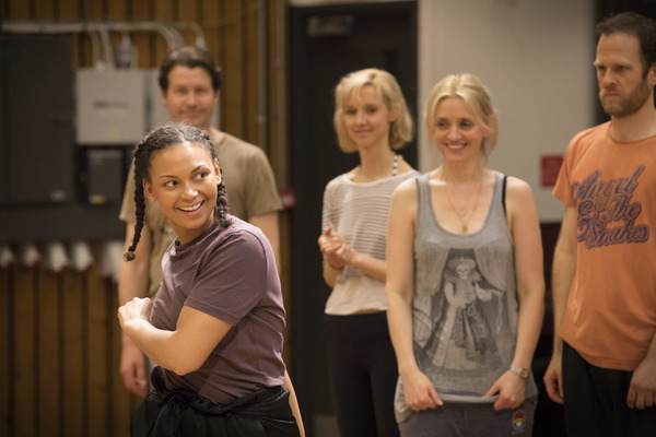 Photo Flash: In Rehearsal with Anne-Marie Duff, Cush Jumbo and More for COMMON at the National Theatre Image