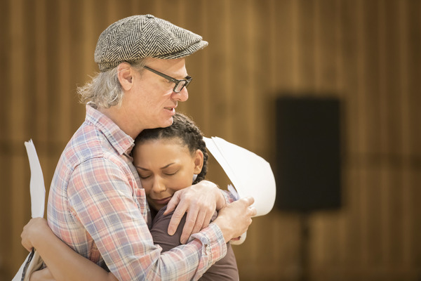 Photo Flash: In Rehearsal with Anne-Marie Duff, Cush Jumbo and More for COMMON at the National Theatre Image