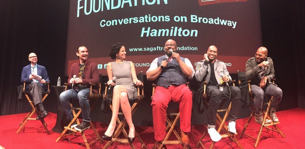Photo Flash: Go Behind the Scenes of SAG-AFTRA Foundation's HAMILTON Conversation Image