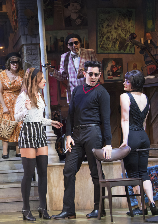 Photo Flash: First Look at Max Crumm, Ann Morrison and More in the World Premiere of Glenn Slater and Wendy Wilf's BEATSVILLE at Asolo Rep Image