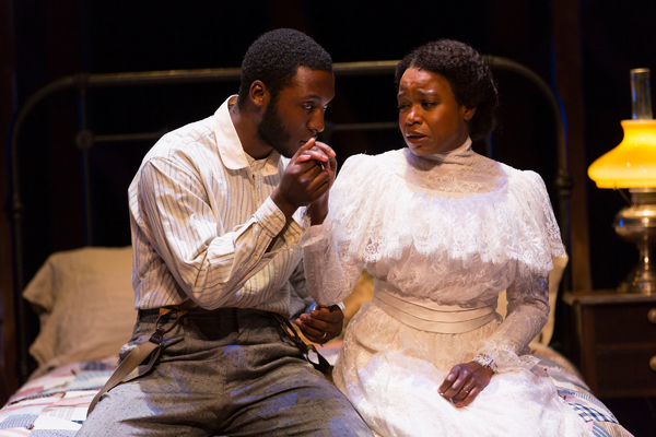 Photo Flash: First Look at McCarter's INTIMATE APPAREL, Plus Lynn Nottage's Opening Night Visit! Image