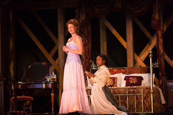 Photo Flash: First Look at McCarter's INTIMATE APPAREL, Plus Lynn Nottage's Opening Night Visit! Image