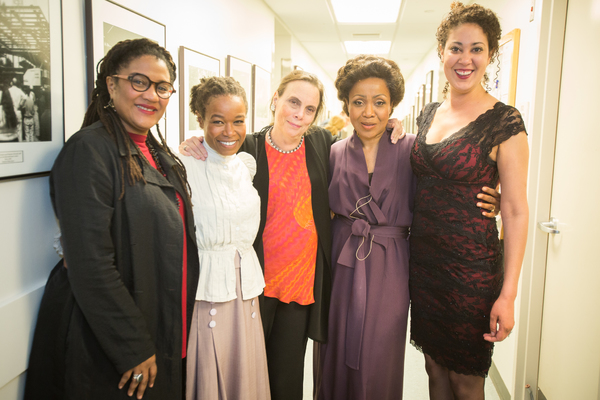 Photo Flash: First Look at McCarter's INTIMATE APPAREL, Plus Lynn Nottage's Opening Night Visit! Image