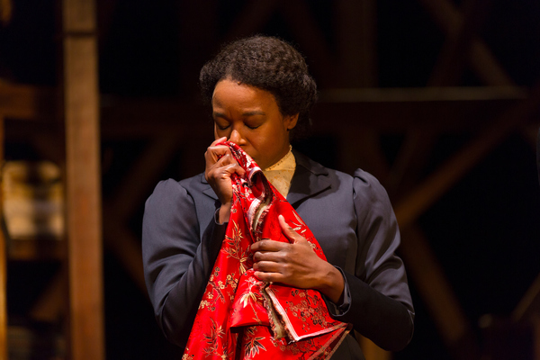 Photo Flash: First Look at McCarter's INTIMATE APPAREL, Plus Lynn Nottage's Opening Night Visit! Image