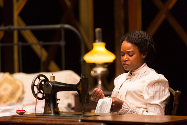 Photo Flash: First Look at McCarter's INTIMATE APPAREL, Plus Lynn Nottage's Opening Night Visit! Image