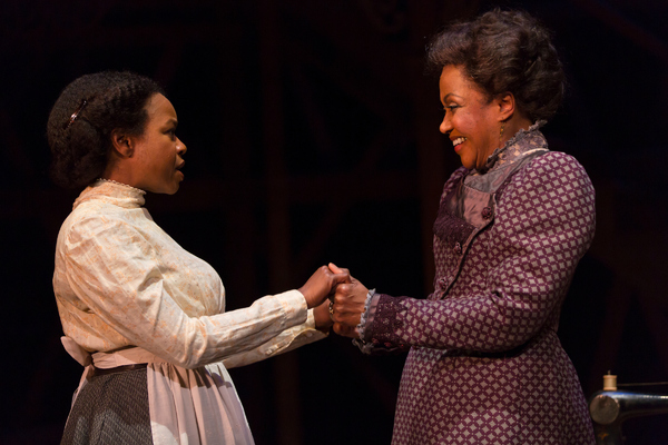 Photo Flash: First Look at McCarter's INTIMATE APPAREL, Plus Lynn Nottage's Opening Night Visit! Image