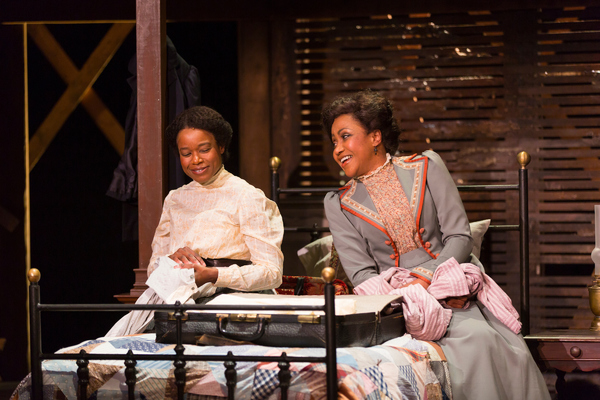 Photo Flash: First Look at McCarter's INTIMATE APPAREL, Plus Lynn Nottage's Opening Night Visit! Image