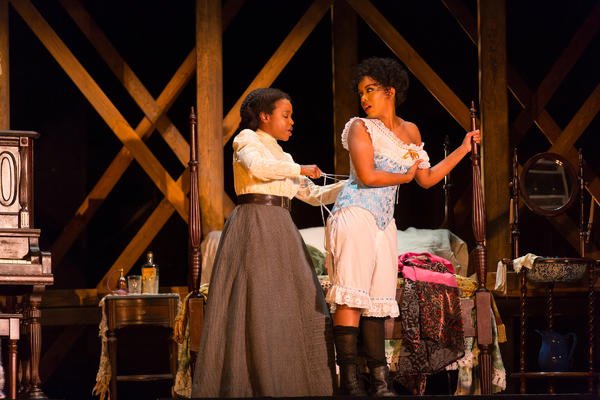 Photo Flash: First Look at McCarter's INTIMATE APPAREL, Plus Lynn Nottage's Opening Night Visit! Image