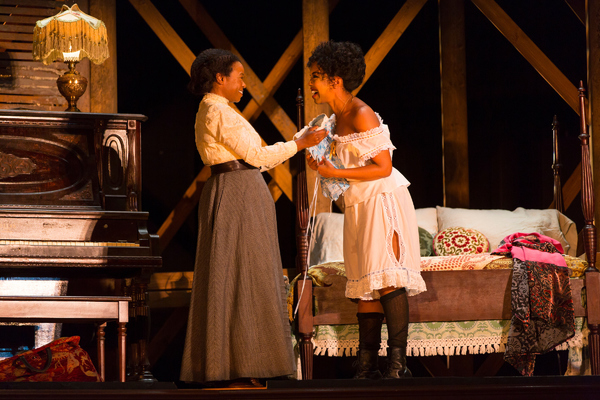 Photo Flash: First Look at McCarter's INTIMATE APPAREL, Plus Lynn Nottage's Opening Night Visit! Image
