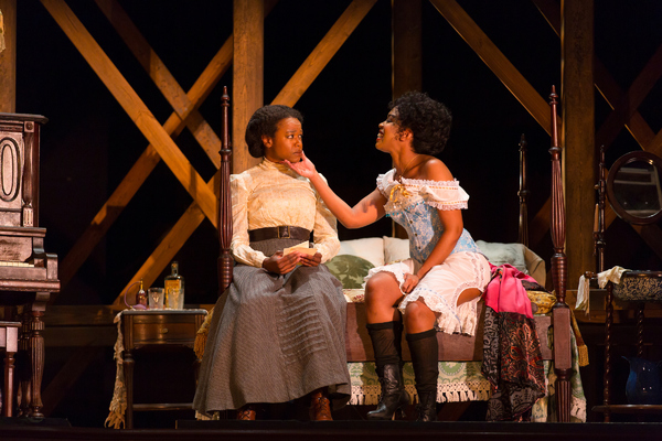 Photo Flash: First Look at McCarter's INTIMATE APPAREL, Plus Lynn Nottage's Opening Night Visit! Image