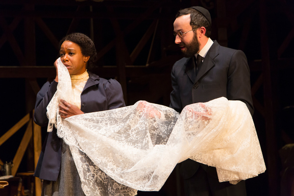 Photo Flash: First Look at McCarter's INTIMATE APPAREL, Plus Lynn Nottage's Opening Night Visit! Image