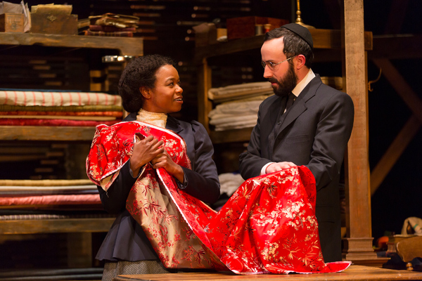 Photo Flash: First Look at McCarter's INTIMATE APPAREL, Plus Lynn Nottage's Opening Night Visit! Image