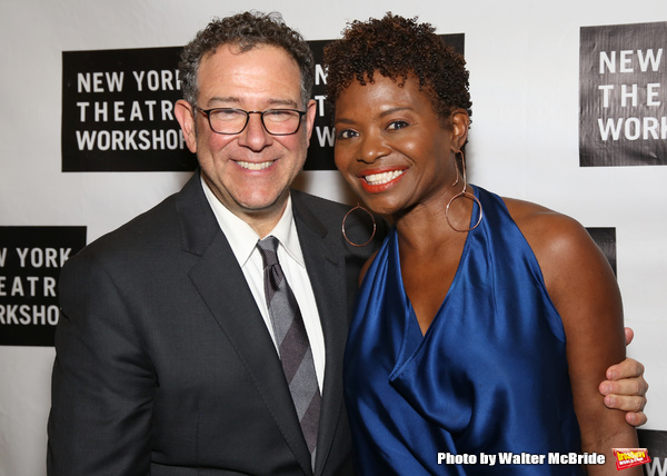 Michael Greif and LaChanze Photo