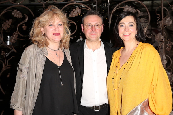 Sonia Friedman, Lee Hall and Vicky Featherstone Photo