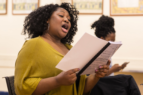 Photo Flash: In Rehearsals for All-Star THE COLOR PURPLE in Concert Image