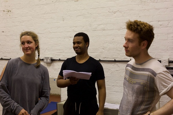 Photo Flash: In Rehearsals for THE ENCHANTED at The Bunker Image