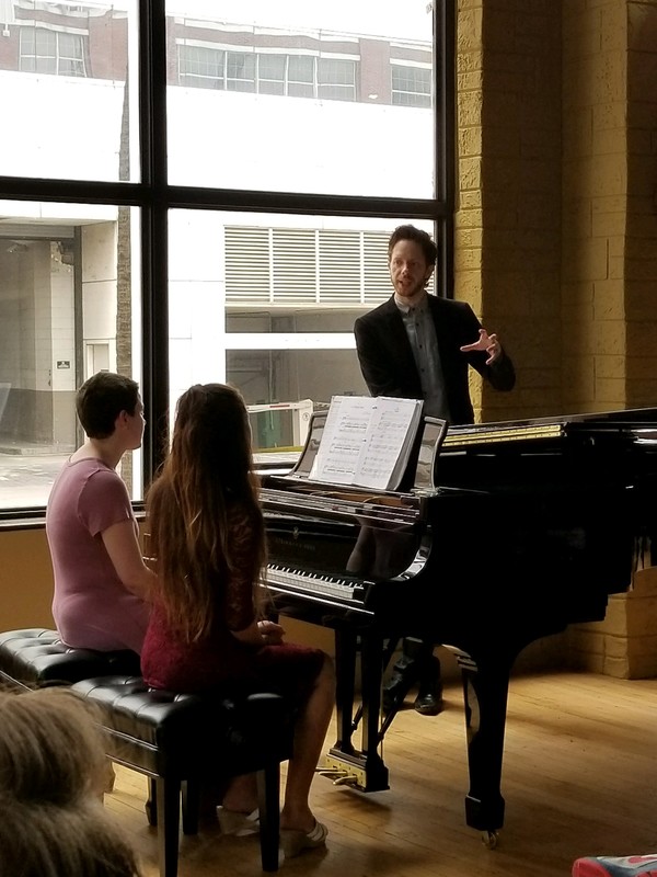 Photo Flash: Society for the Performing Arts Hosts Piano Master Class with The 5 Browns Image