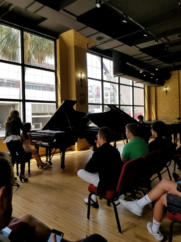 Photo Flash: Society for the Performing Arts Hosts Piano Master Class with The 5 Browns 