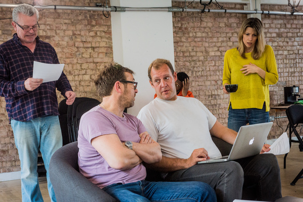 Photo Flash: Inside Rehearsal for TWITSTORM at Park Theatre Image