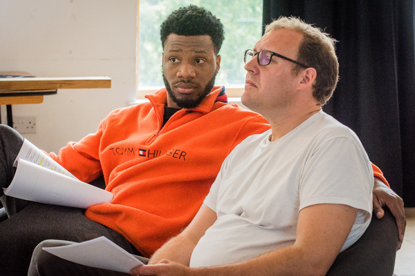 Photo Flash: Inside Rehearsal for TWITSTORM at Park Theatre 