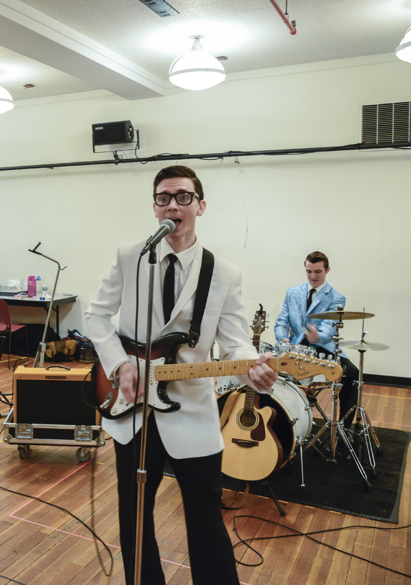 Photo Flash: Oh, Boy! Go Inside Rehearsal with John Dewey, Hunter Foster and More for BCP & Kimmel Center's BUDDY: THE BUDDY HOLLY STORY 