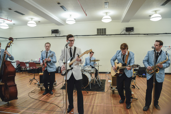 Photo Flash: Oh, Boy! Go Inside Rehearsal with John Dewey, Hunter Foster and More for BCP & Kimmel Center's BUDDY: THE BUDDY HOLLY STORY 