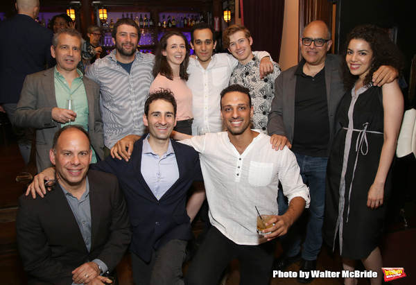 David Cromer, Itamar Moses and David Yazbek with â€˜The Band's Visitâ€™ team Photo