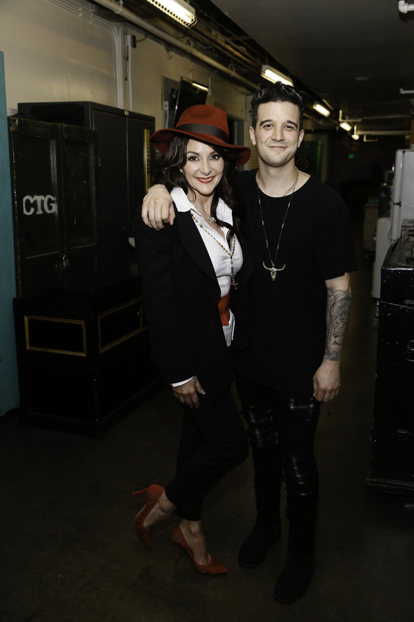 Shirley Ballas and cast member Mark Ballas Photo